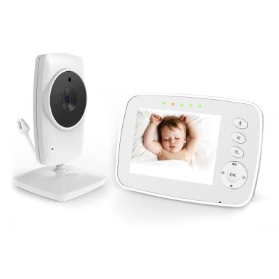 China Wireless 3.5 Inch Baby Monitor Smart Home Temperature Control Home Security CCTV Camera Music Player for sale