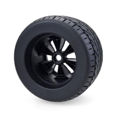 China RC Hobby RC 1/8 Monster Truck Car Tire Combiner 17mm 165mm Diameter Racing Truck Tires for sale