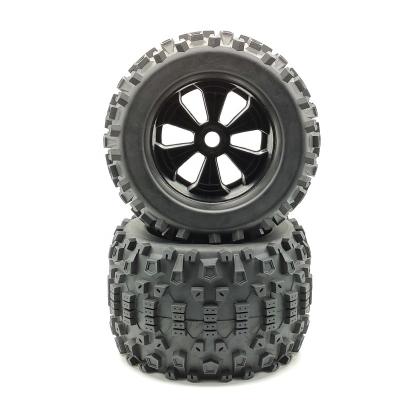 China RC Hobby Rc 1/8 Car Vehicle Tire 17mm Combiner Tire Diameter 170mm Monster Truck Off-Road Tire for sale