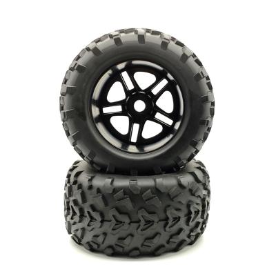 China RC Hobby RC 1/8 Monster Truck Tire Combiner 17mm 160mm Diameter Racing Truck Tires for sale