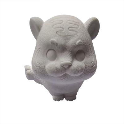 China Art Deco Delicate Chinese Tradition Good Fortune Aromatherapy Essential Oil Diffuse Tiger Plaster Ornaments for sale