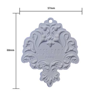 China Sustainable Customizable Free Engravable Deodorizing Aromatic Solid Diffusion Plaster Decorative Fragrance Sheets for sale