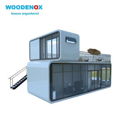 China Modern Luxury Modular Tiny House Prefab Sunrooms Mini Homes Glass Prefab Houses for sale