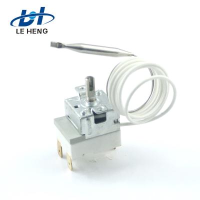 China WHD-FA Commercial Mechanical Temperature Controller Capillary Temperature Control Switch for sale