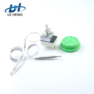 China Over 100 Le Heng Thermostat, Universal Temperature Controller, Wenzhou Thermostat Sounder Type Capillary Frying Electric Thermostat for sale