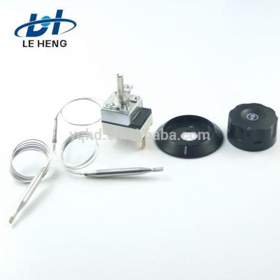 China Over 100 two bulb thermostat cover knobs with knobs. Rotary helm thermostat. Adjustable temperature controller. for sale