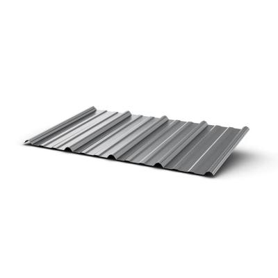 China RAL9006 0.47mmTCT Metal Wave Tiles Metal Roof And Wall Cladding Corrugated Galvanised Sheets RAL3005 for sale