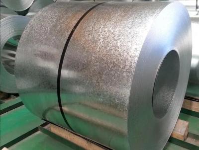 China Regelmäßiges, hellspangliges galvanisiertes Stahlblech in Spulen Zink 90g Chrom DX51D S280GD zu verkaufen