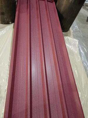 China HDP/ PVDF RAL3009 Matt Textured PPGI Z270 PPGL AZ150 Metal Colored Roof Building Roof High Performance Sheet for sale