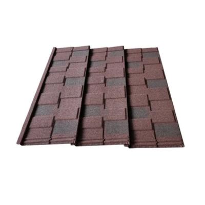 China Color Stone Coated Bond Tile AZ100 Elite Tile/ Shingle Tile Metal Tile 50 Years Warranty for sale