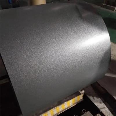 China Wirinkle Steel PVDF PPGl Z275 Textured Matt RAL9005 RAL9004 Pre Painted Galvanized Steel Black Corrugated Roof Tile for sale