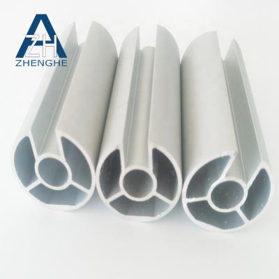 China Industry Round Threaded Pipe 10mm Customized Sizes Aluminum Tubes for sale