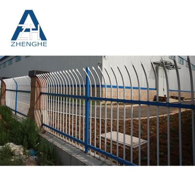 China Easily Assembled Powder Coated Aluminum Hardware Fence Wall Fencing Tube System for sale