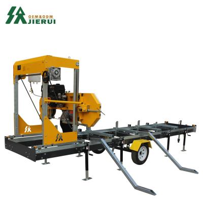 China Portable Swing Blade Sawmill Bandsaw Mill Log Cutting Machine For Timber Wood for sale