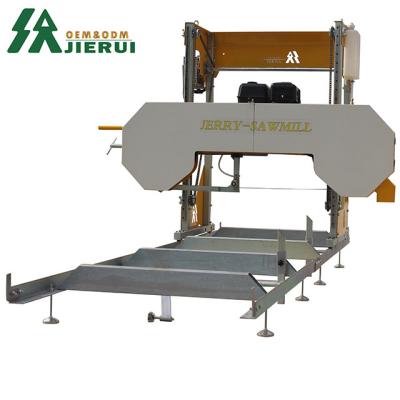 China CE Certified JIERUI Portable Swing Blade Sawmill Log Band Saw for Funeral in Costa Rica for sale