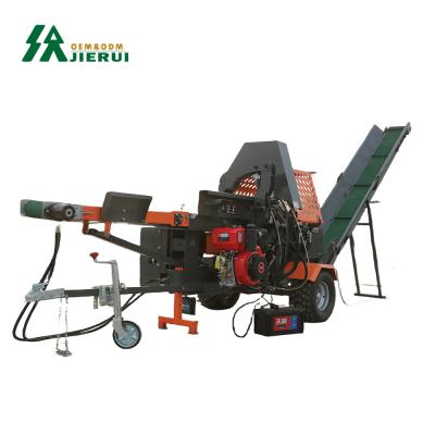 China Firewood Processing On Farms 6S Automatic Gasoline Diesel 27HP Log Splitter for sale