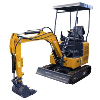 China Máquina mini-excavadora de 1 a 2 toneladas com escavadeira de alta potência de escavação à venda