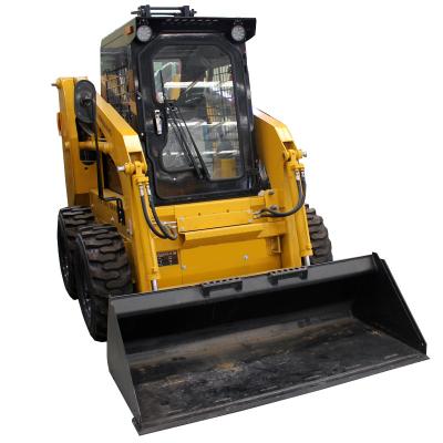 China Logloader voor energie-mijnbouw miniwiel skid steer tractor frontloader machine Te koop