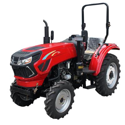 China Drive Type Gear Drive 4WD Tractors 60 HP 70HP 80HP For Farm Garden for sale