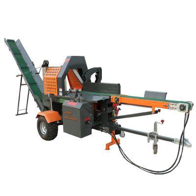 China JieRui Forestry Machinery Skid Steer Log Splitter Firewood Processor for Woodworking for sale