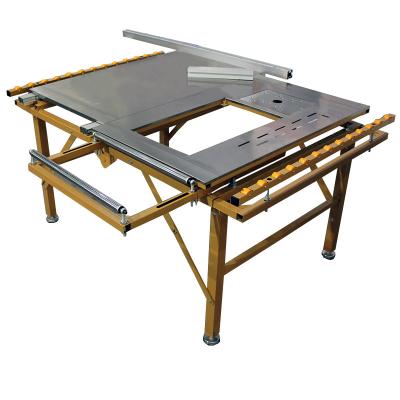 China Horizontal Style Portable Wood Cutting Machine Sliding Table Saw for sale