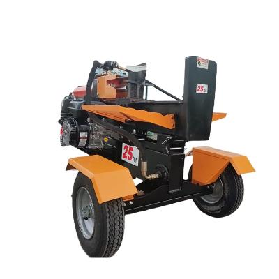 China Wood Hydraulic Log Splitter 25 Ton Wood Cutting And Splitting Machine for sale