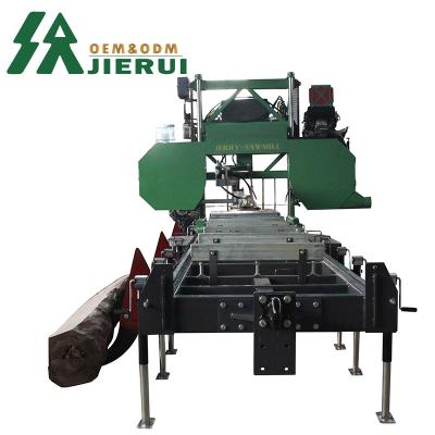 China Jierui Precision Log Saw Portable Wood Band Saw for Cutting Logs in Forest for sale