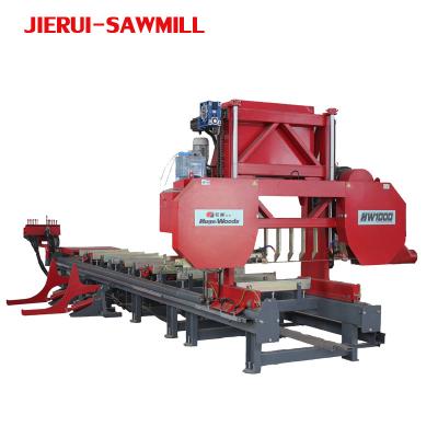 China Jierui Log Band Saw Portable Chainsaw Mill voor houtbewerking en industrieel hout snijden Te koop