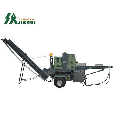 China Automatic Firewood Processor Electric Motor Wood Splitter For Construction Works for sale