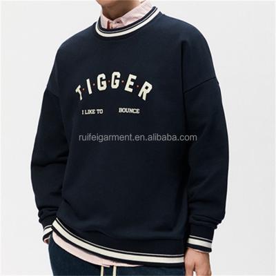 China Anti-wrinkle fashion trendy street use letter pullover fashion printed hoodies and sweatshirts for men for sale