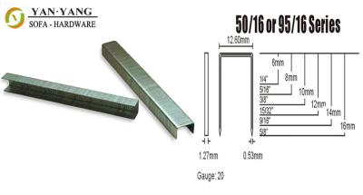 China 5016 series metal wire furniture staples high quality best price sofa staples for sale