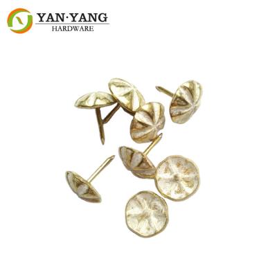 China Wholesale Household Furniture Decoration Sofa Nail Heads Pumpkin Stud for sale