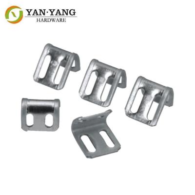 China Other Furniture Accessories Half Plastic Covered 4-Holes Spring Clip for sale