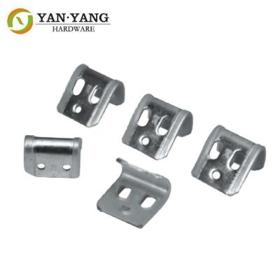 China Other Furniture Accessories Metal Spring Clip Half Plastic Covered 5-Holes Spring Clips for sale