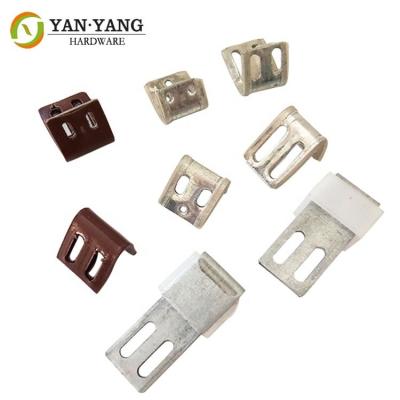 China High Quality Clip For Furnture Sofa Accessories Four Holes Sofa Iron Spring Clips for sale