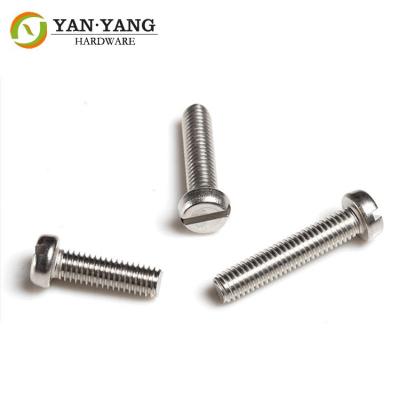 China High Quality Stainless steel machine screw with cylindrical head with round head for sale