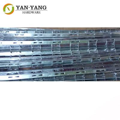 China best factory price durable sofa iron metal tack strip with PVC cover for sale