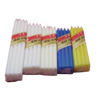 China 18g 18cm Home Decorations White Stick Candle Funeral Long Hot Sale To Haiti for sale