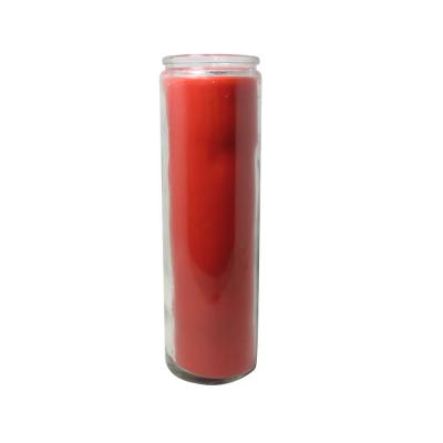 China COLOR CHANGING top selling church candles 7 days buy in bulk color paraffin 7 day candles wholesale cheap for sale