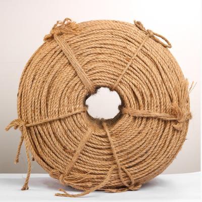 China Retro Braided Rope Tied Decorative Chandelier Rope DIY Sisal Rope Handwoven Hemp Rope Handwoven Rope for sale