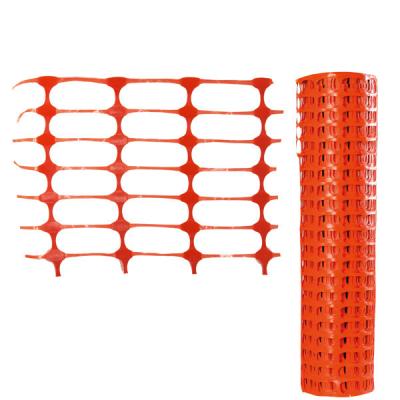 China Easily Assembled Plastic Removable HDPE Mesh Swimming Pool Guardrail Orange for sale