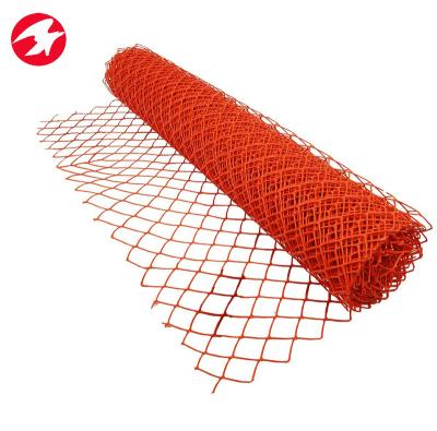 China Easily Assembled Roadway Safety NettingTraffic Barrier Fencing Orange Mesh for sale