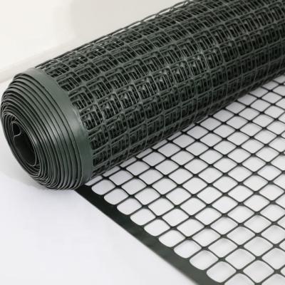 China Easily Assembled Garden Supplier Green Square Plastic Mesh Fence for sale