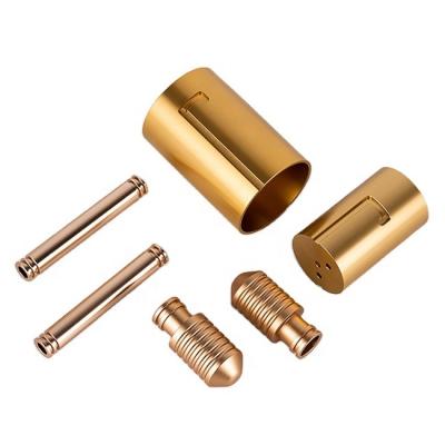 China Aluminum Lathe Machinery Stainless Steel Wholesales Custom CNC Parts Brass Turning Parts for sale