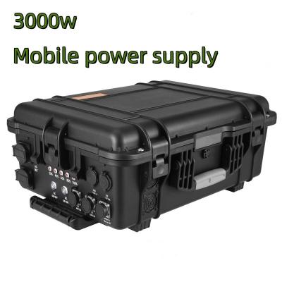 China 3000wh Energy Storage Battery LiFePO4 Portable Solar Generator 110V/220V Power Station for sale