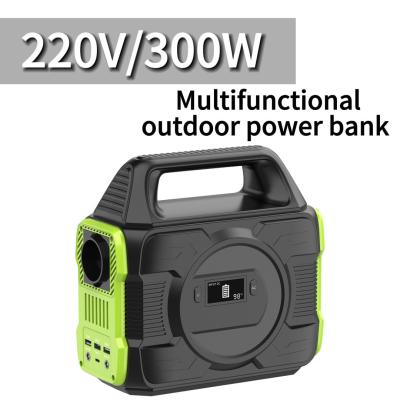 China 300W 220V Solar Power Bank Portable Generator for Home Supply Camping Emergency S3 for sale