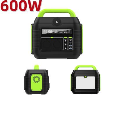 China 258*212*249mm 600W Power Station for Outdoor Home Solar Charging 576wh Capacity for sale