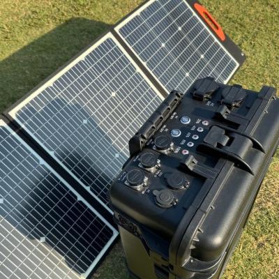 China 5000W Portable Solar Power Generator Lithium Battery Power Bank for Home and Outdoor for sale