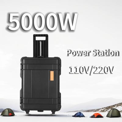 China Package Gross Weight 54.000kg 5000W Pure Sine Wave Generator for Home and Camping for sale