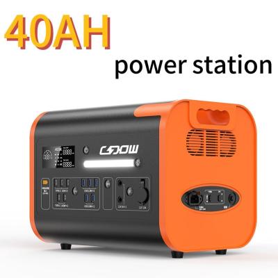 China 2200W/40ah Portable Power Station Support Solar Panel Charging for Easy Outdoor Power for sale